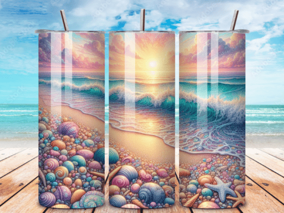 Download Beach Tumbler Wrap Tumbler Wrap PNG - Beach tumbler wrap Collection