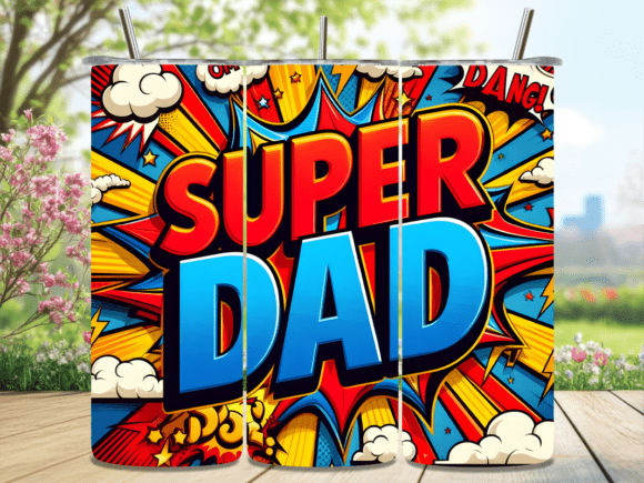 Download Super Dad Tumbler Wrap PNG - Dad tumbler wrap Collection