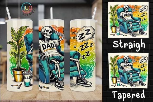 Download Funny DAD Tumbler Wrap Design for Men - Dad tumbler wrap Collection